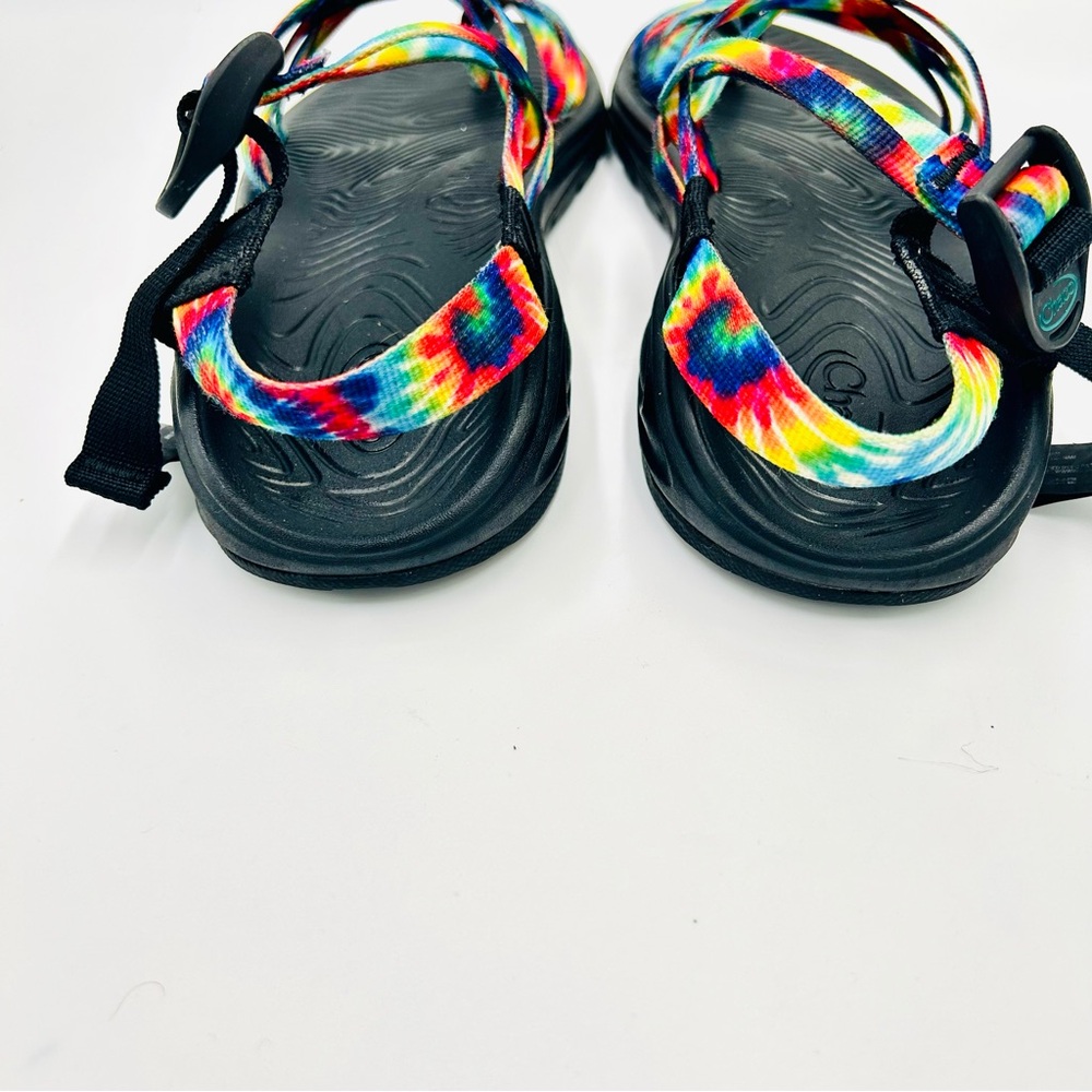 Chaco Z Volv X2 Tie-Dye Sandals Adjustable Straps Hiking Shoes women size 10 - Picture 10 of 11